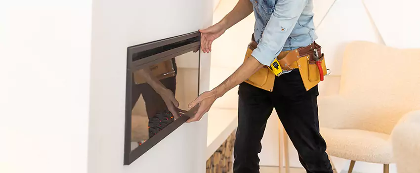 Metal Fireplace Installation in Lennox, California