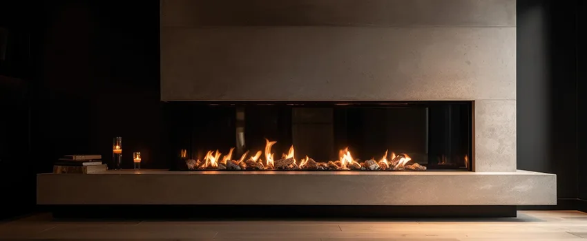 Gas Fireplace Ember Bed Design Services in Lennox, California
