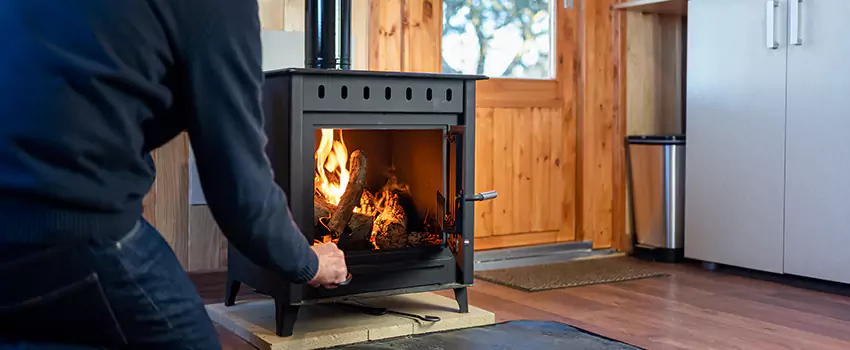 Open Hearth Wood Fireplace Installation in Lennox, CA