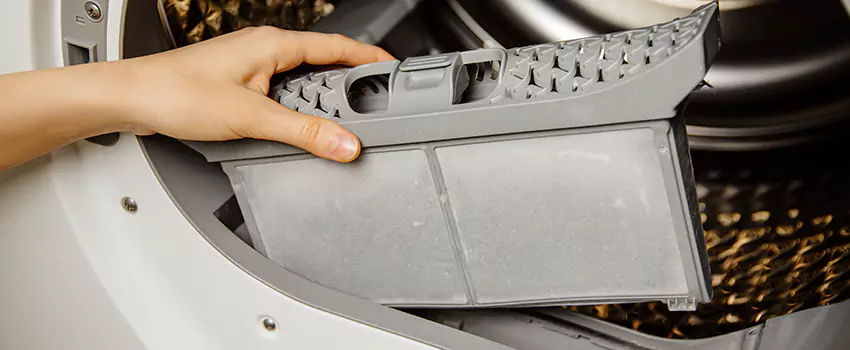Signs Of A Clogged Dryer Lint Trap in Lennox, California