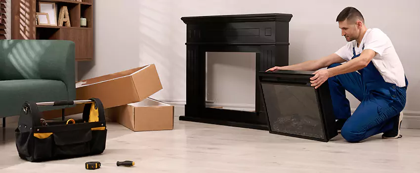 Old Rusted Metal Fireplace Repair And Replacement in Lennox, CA