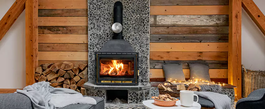 Thelin Hearth Products Direct Vent Gas Stove Fireplace Inspection in Lennox, California